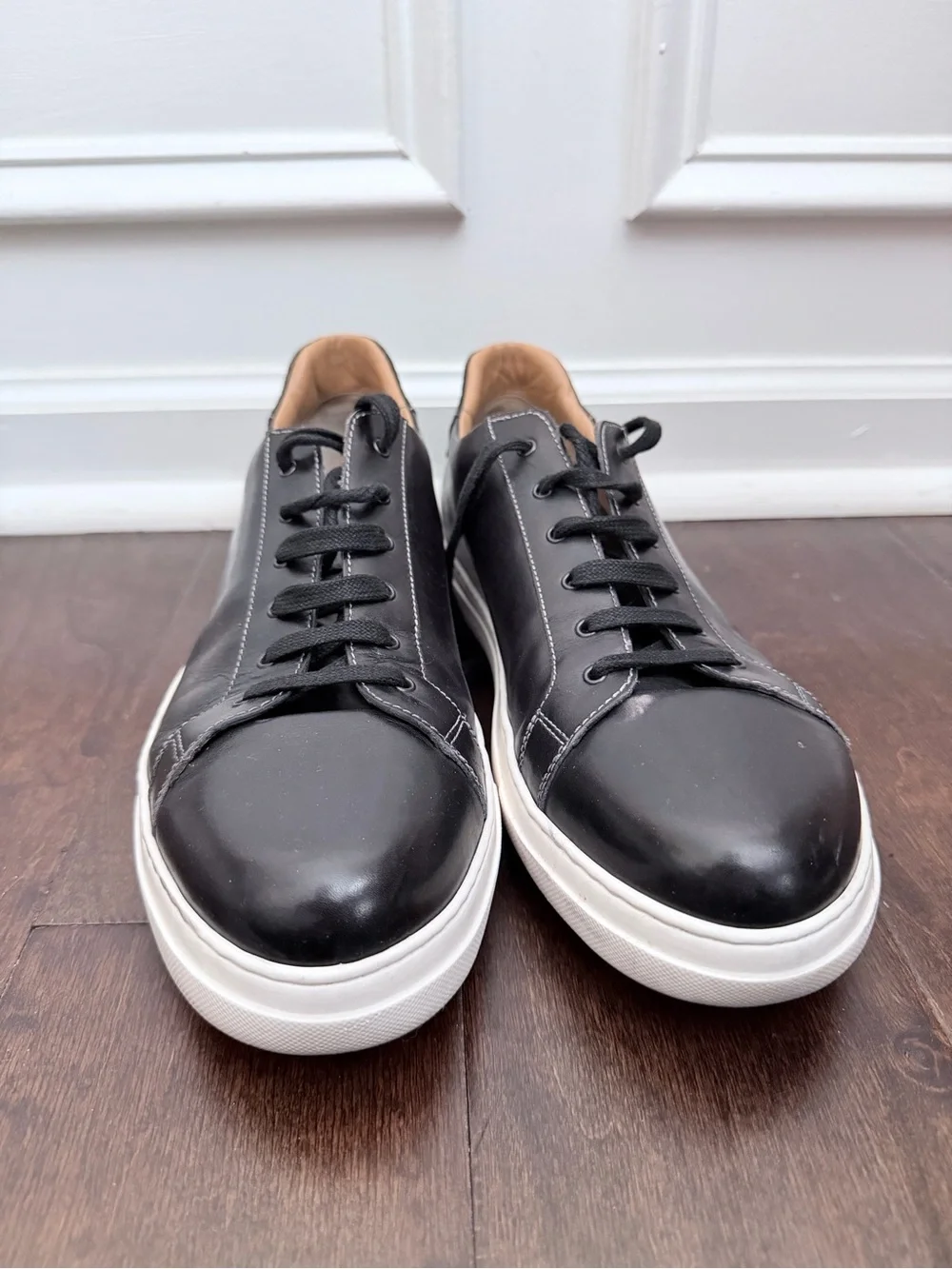 Hideoki Bespoke men sneakers black Italy 12